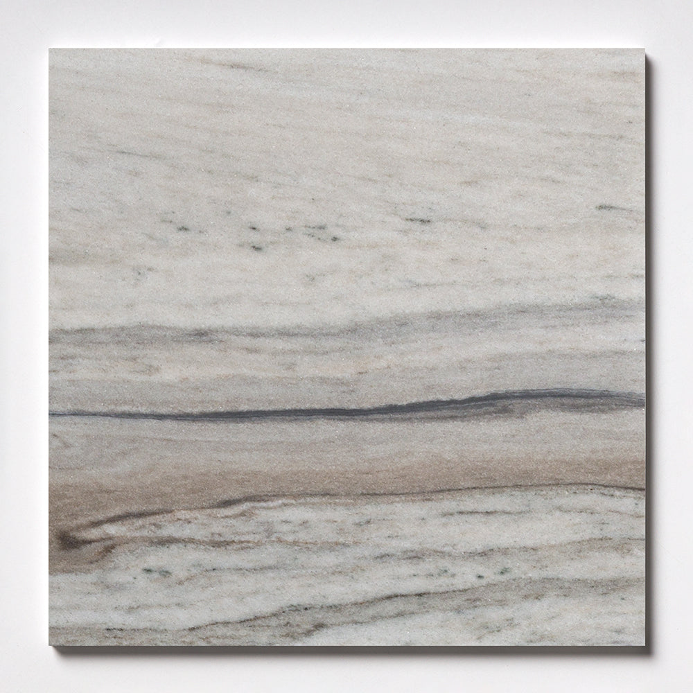 Silver Sky Polished Marble Tile
