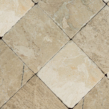 Beige Royale Tumbled Marble Tile