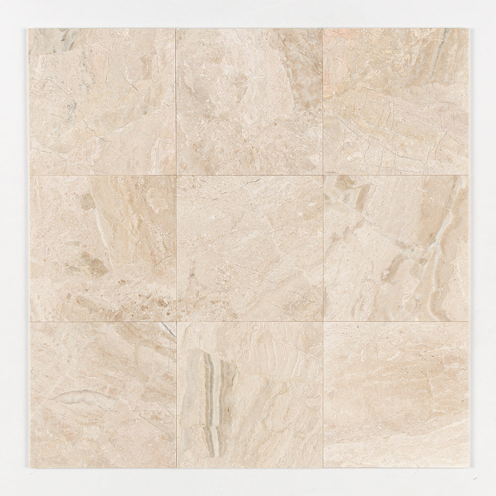 Royal Beige Honed Marble Tile