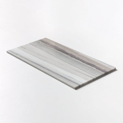 Silver Sky Honed Marble Tile