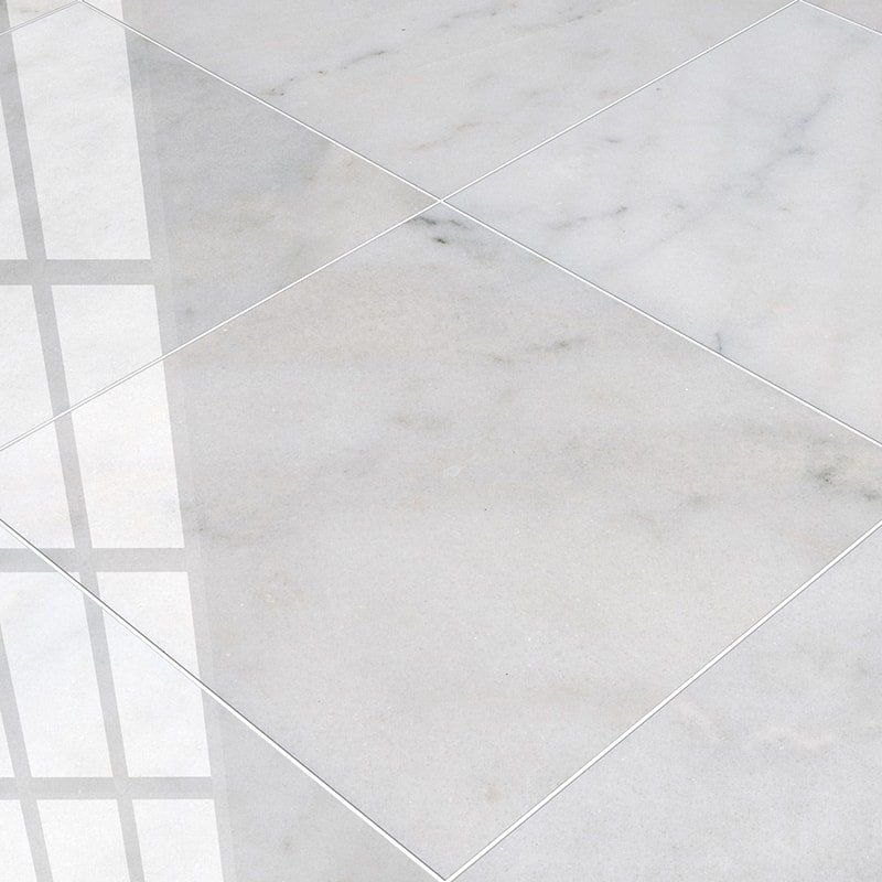 Carrara T Polished Marble Tile