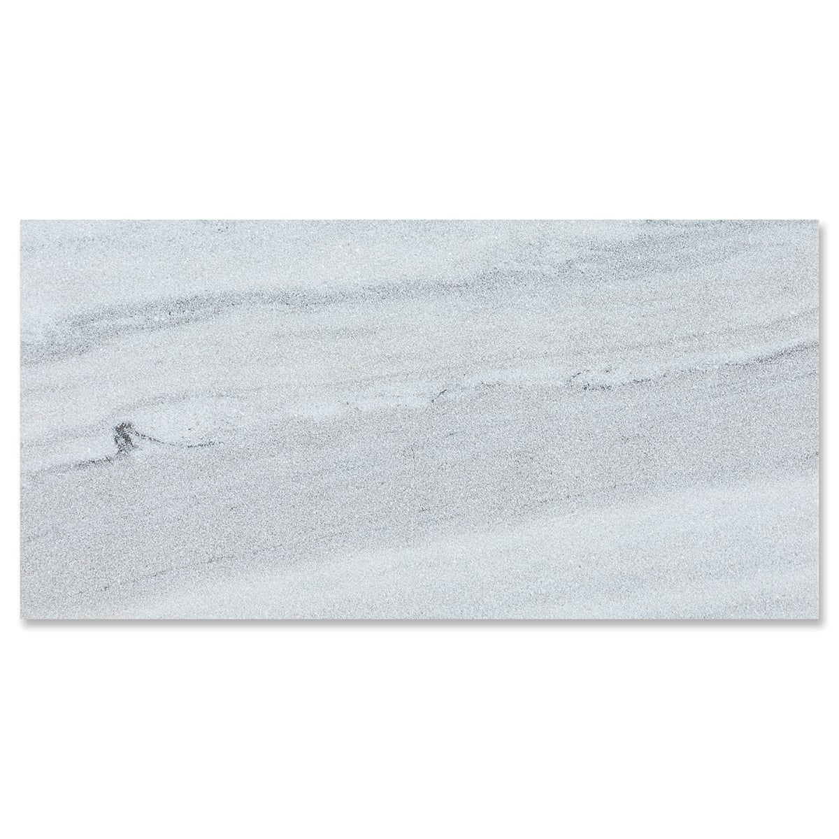 Silver Sky Vein Cut Textured Marble Tile