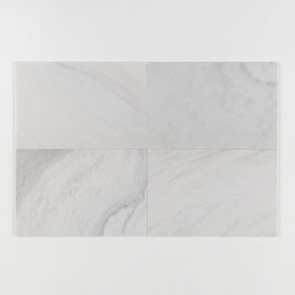 Silver Sky Fine Textured Marble Tile