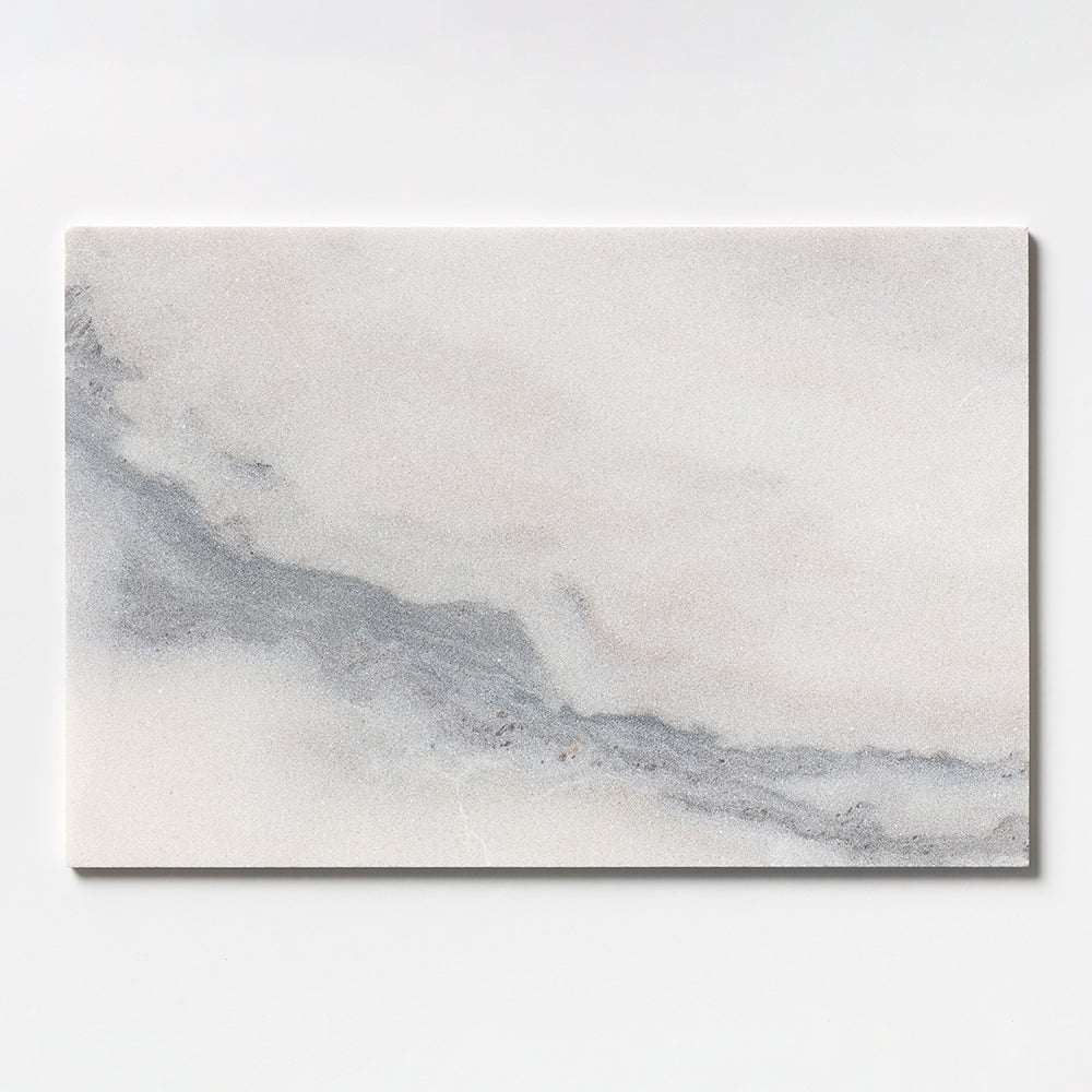 Silver Sky Fine Textured Marble Tile