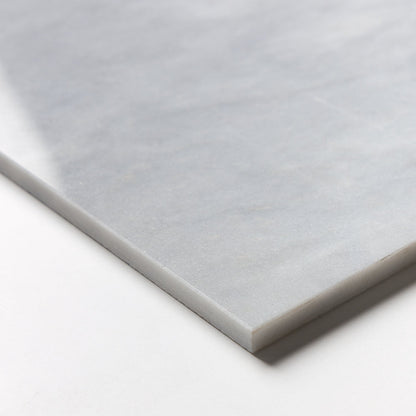 Bardiglio Light Polished Marble Tile
