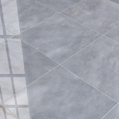 Bardiglio Light Polished Marble Tile