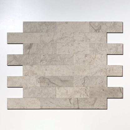 Thala Gray Honed Subway Limestone Tile