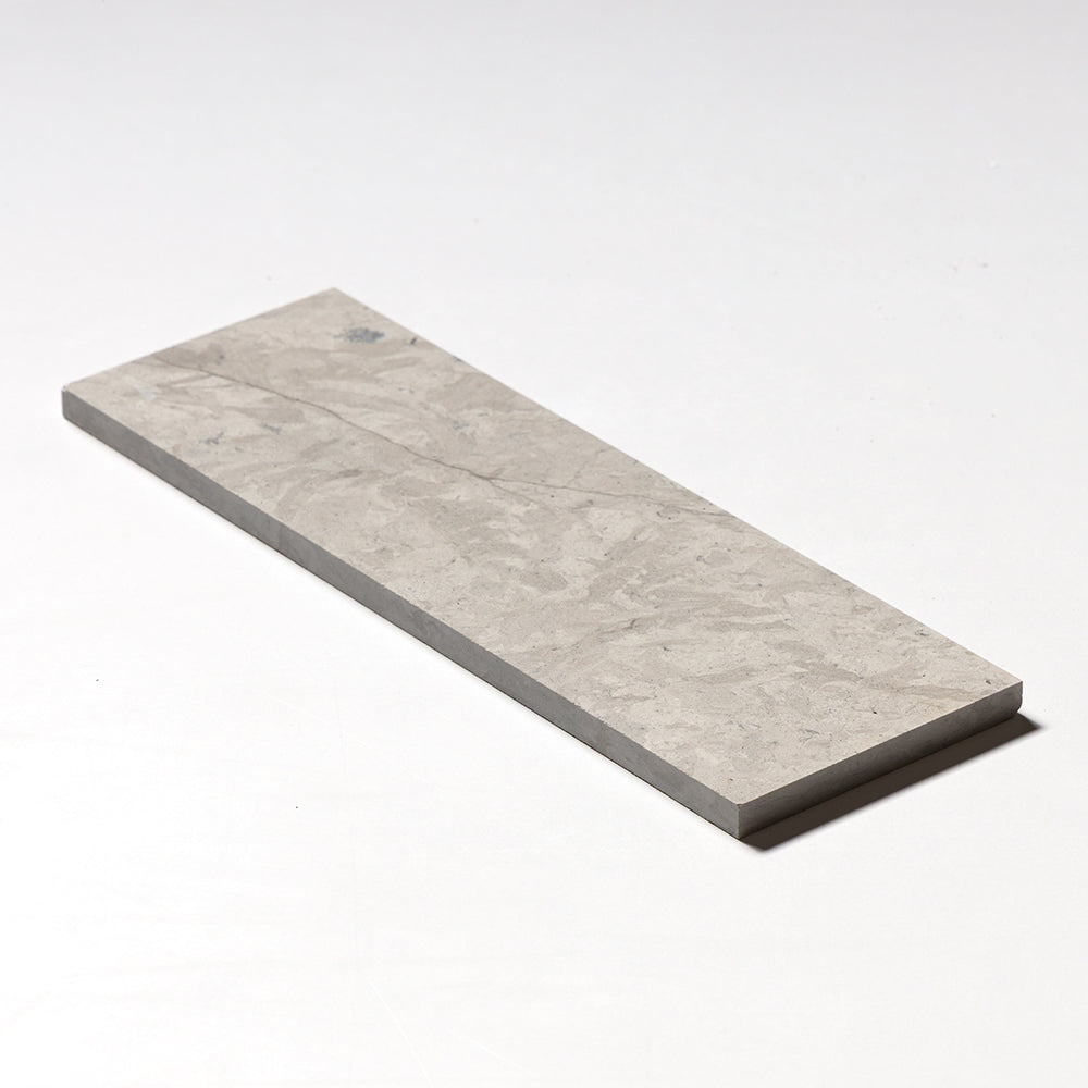 Thala Gray Honed Subway Limestone Tile