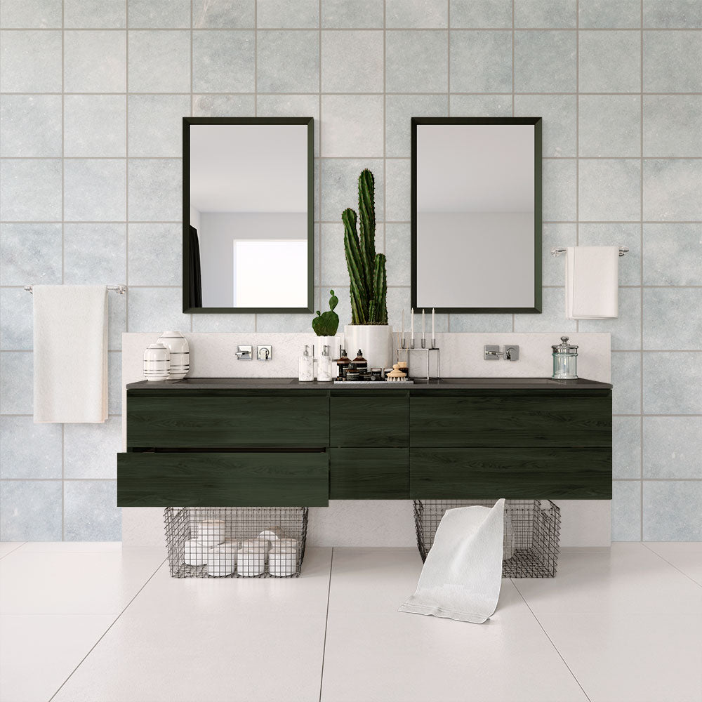 Bardiglio Light Honed Marble Tile