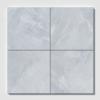 Bardiglio Light Honed Marble Tile