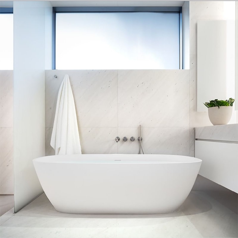 Alpina White Polished Marble Tile