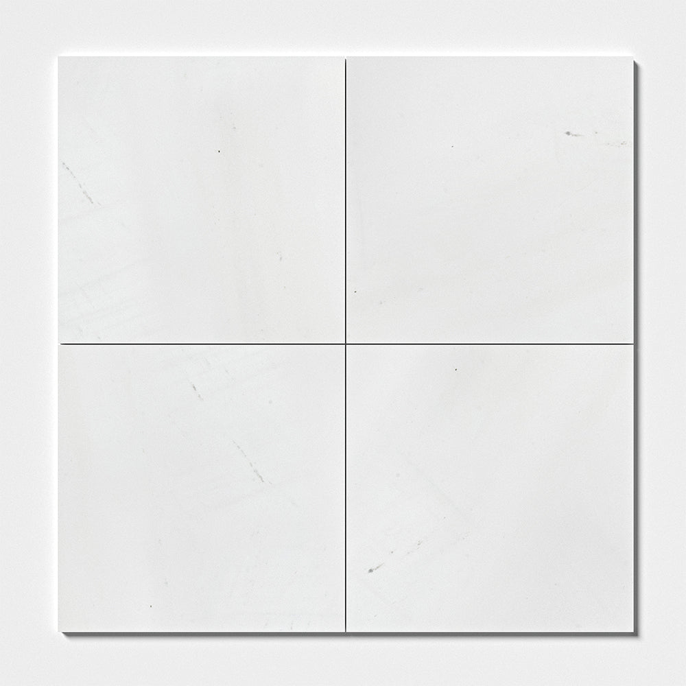 Alpina White Polished Marble Tile