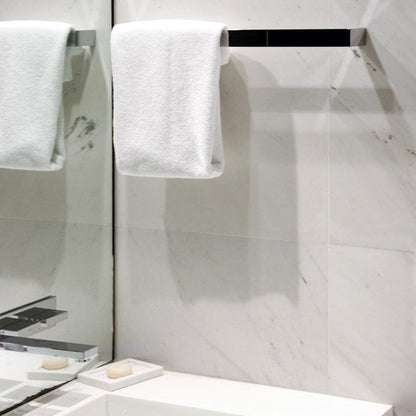 Alpina White Polished Marble Tile