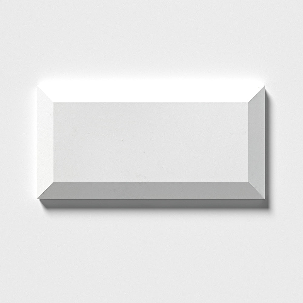 Alpina White Polished Subway Marble Tile