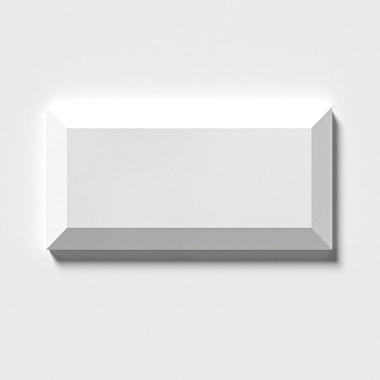 Alpina White Polished Subway Marble Tile