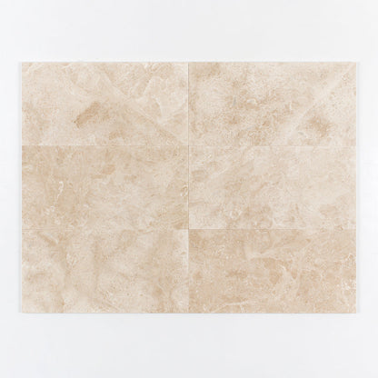 Delicate Beige Polished Marble Tile
