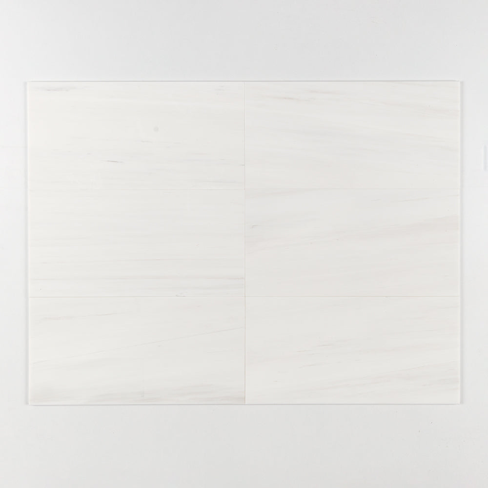 Bianco Dolomiti Honed Marble Tile