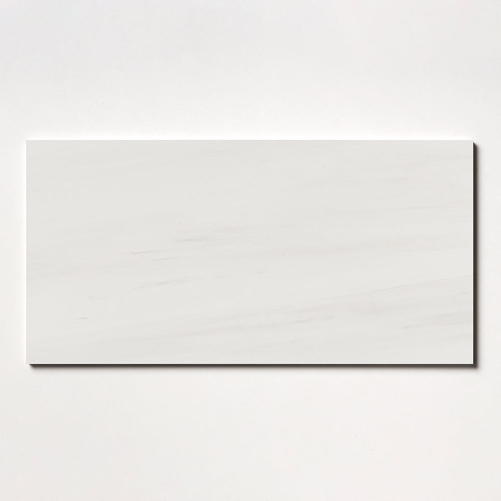 Bianco Dolomiti Honed Marble Tile