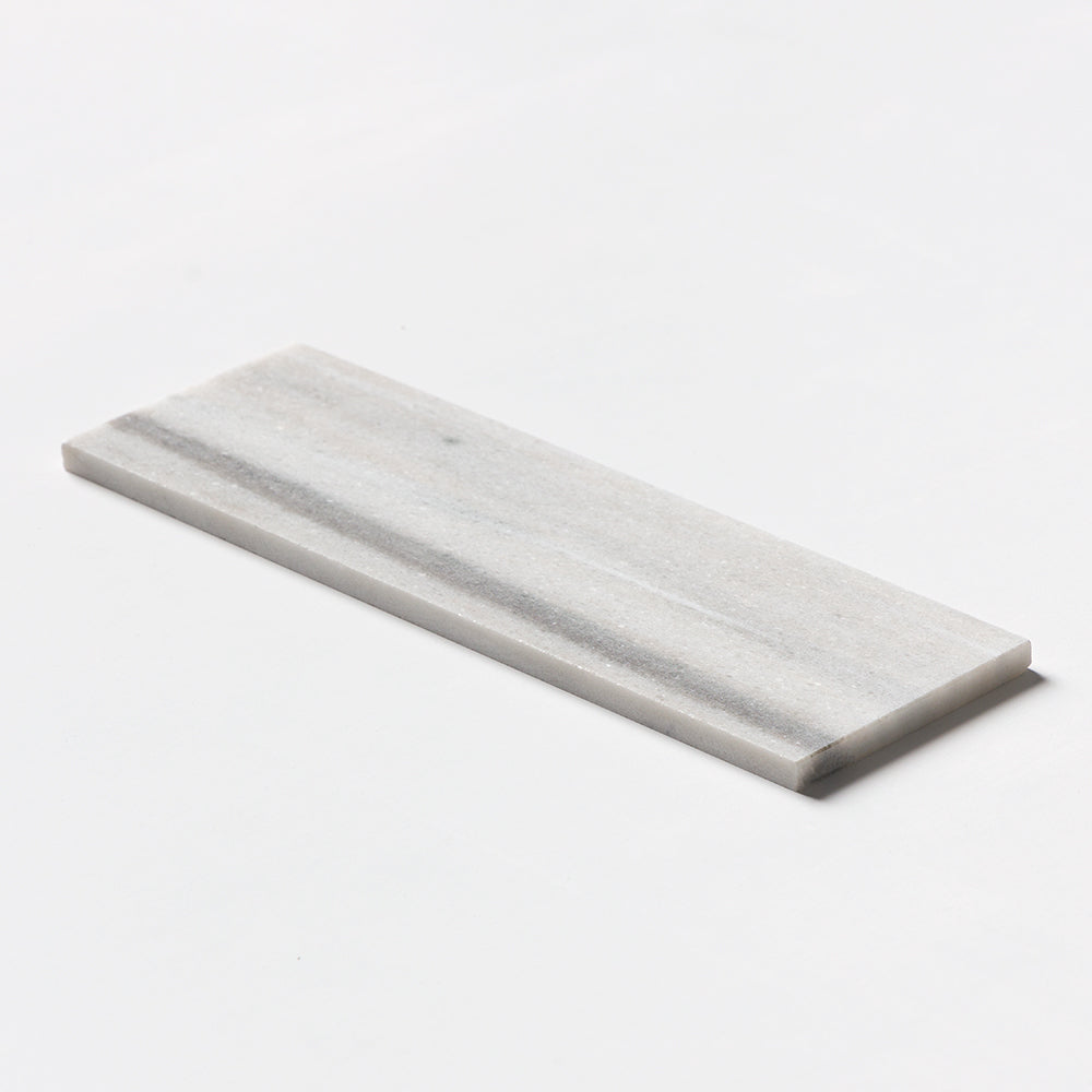 Silver Sky Honed Subway Marble Tile
