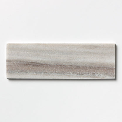 Silver Sky Honed Subway Marble Tile