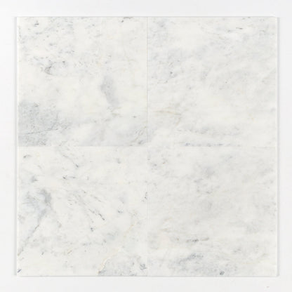 Carrara T Honed Marble Tile