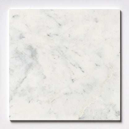 Carrara T Honed Marble Tile
