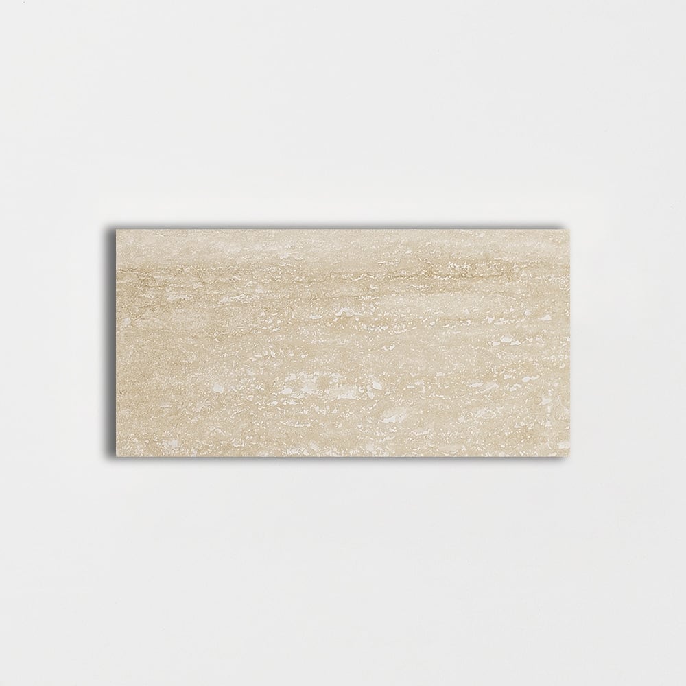 Chiaro Honed Filled Subway Travertine Tile