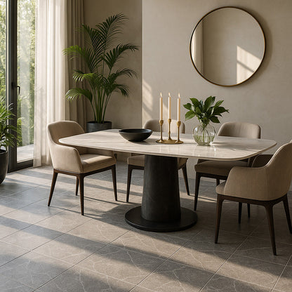 Nero Textured Marble Tile