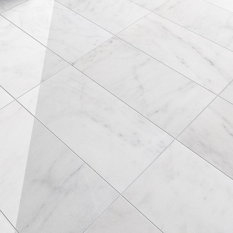 Carrara T Polished Marble Tile