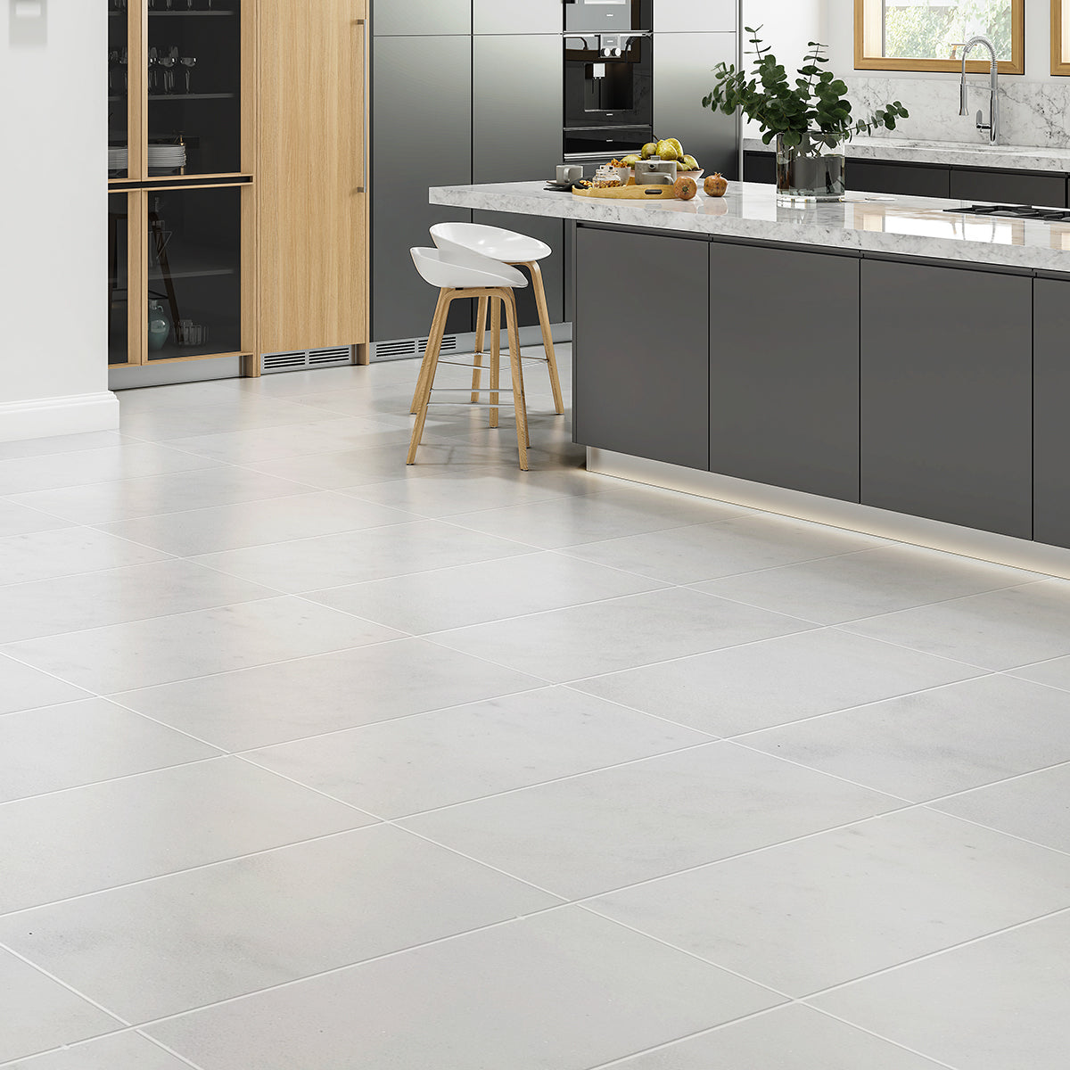 Calacatta T Honed Marble Tile