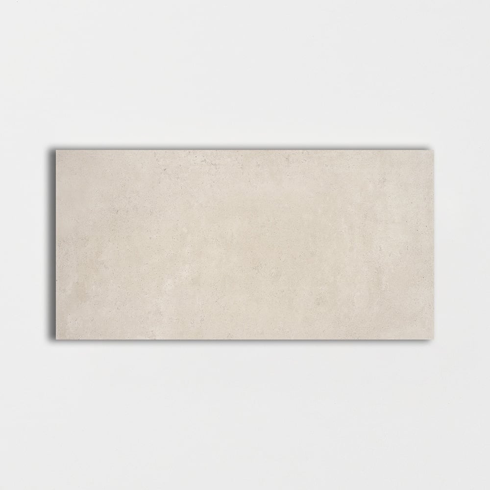 Bone Glazed Concrete Look Porcelain Tile