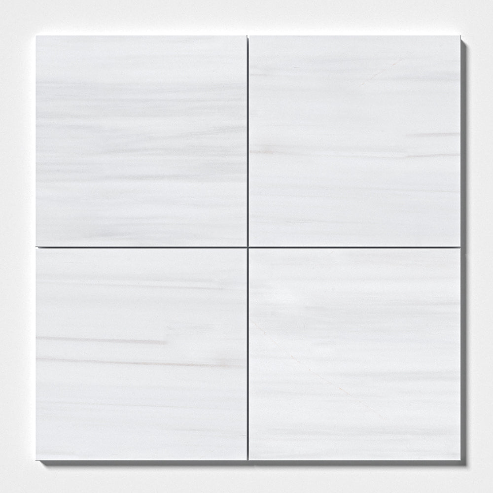 Bianco Dolomiti Polished Marble Tile
