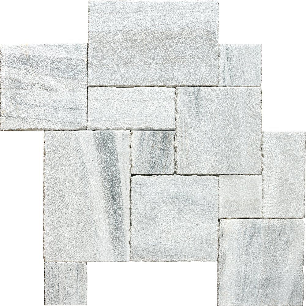 Silver Sky Reclaimed Marble Pavers