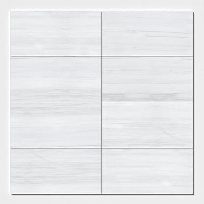 Bianco Dolomiti Honed Marble Tile