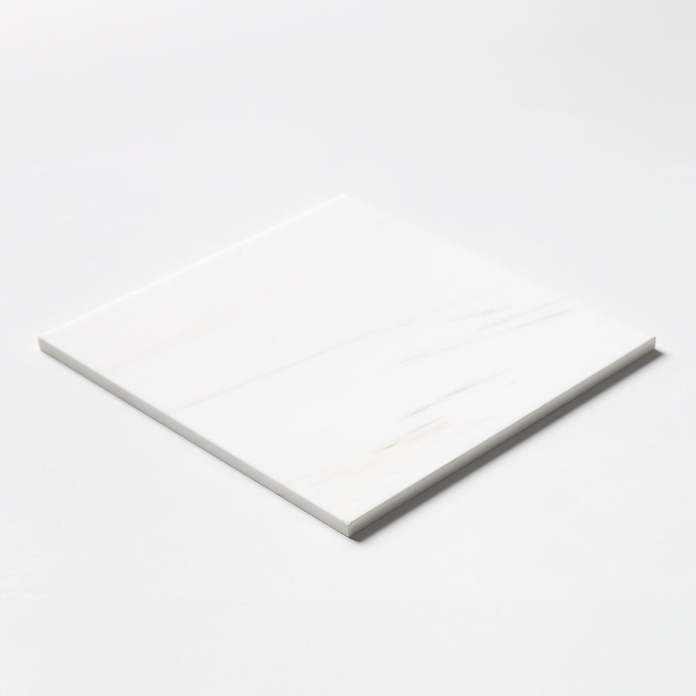 Bianco Dolomiti Honed Marble Tile