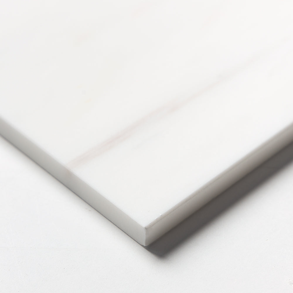 Bianco Dolomiti Honed Marble Tile