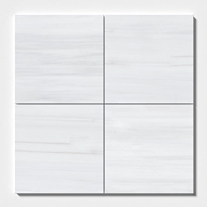 Bianco Dolomiti Honed Marble Tile