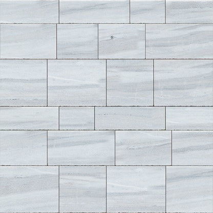 Silver Sky Vein Cut Textured Linear Marble Patterns