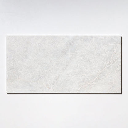 Siberian White Honed Marble Tile
