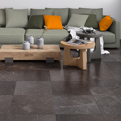 Nero Brushed Marble Tile