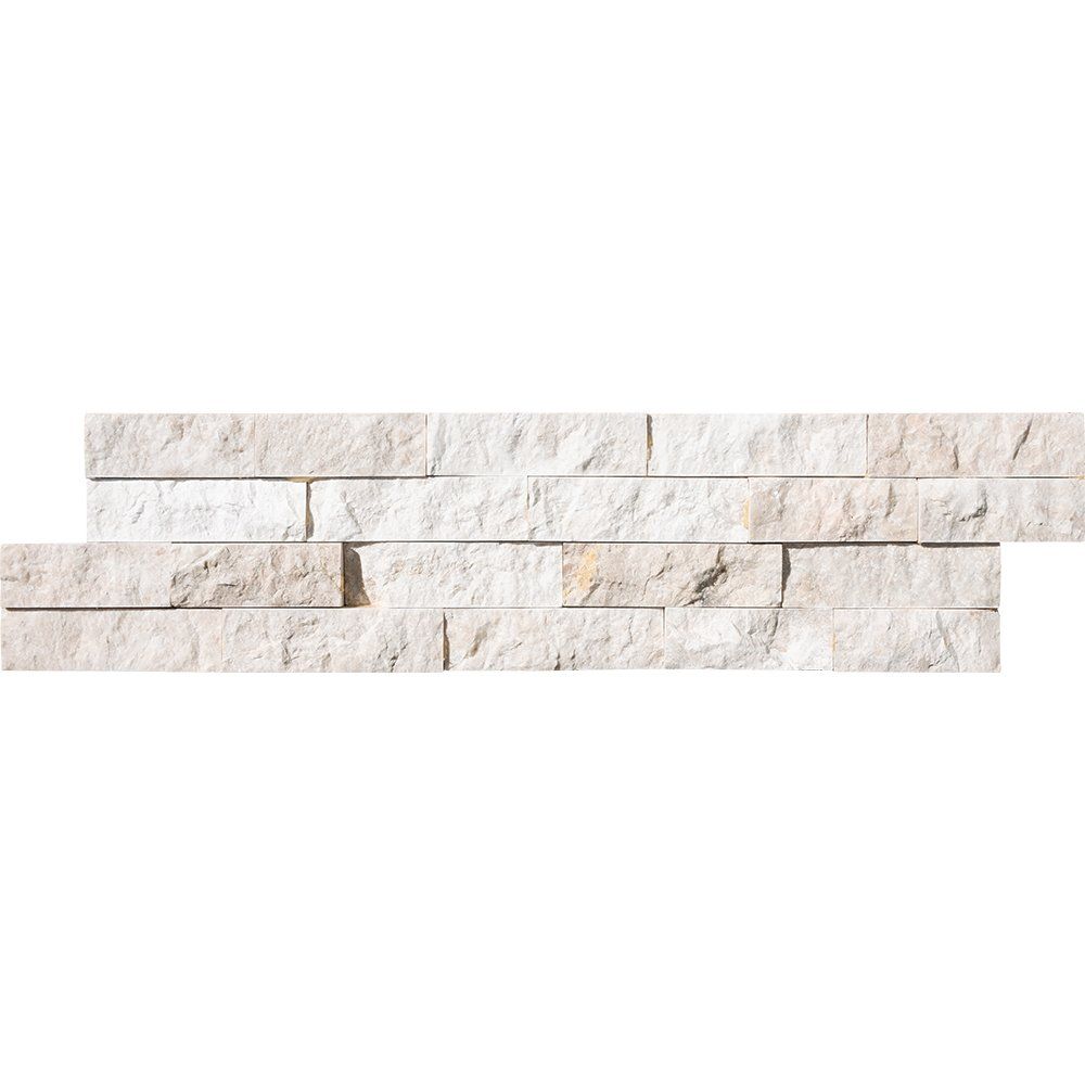 Royal Beige Rock Face Marble Ledger Panel