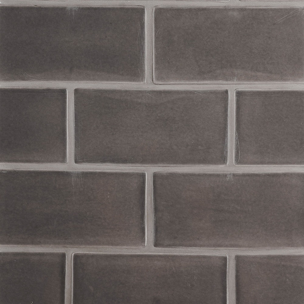 Coffee Glossy Subway Ceramic Tile