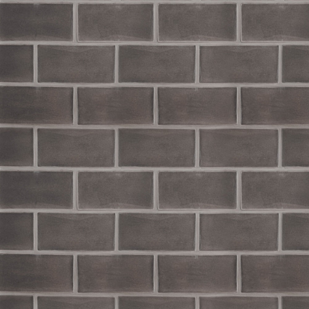 Coffee Glossy Subway Ceramic Tile