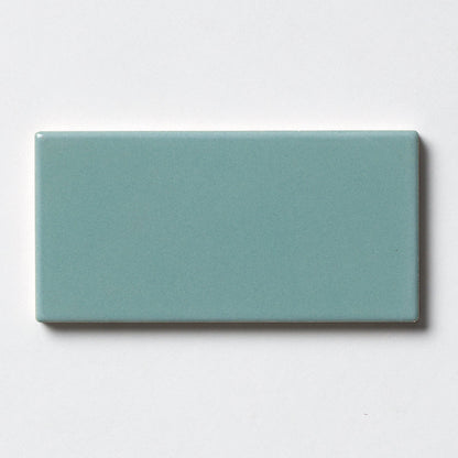 Sage Glossy Subway Ceramic Tile