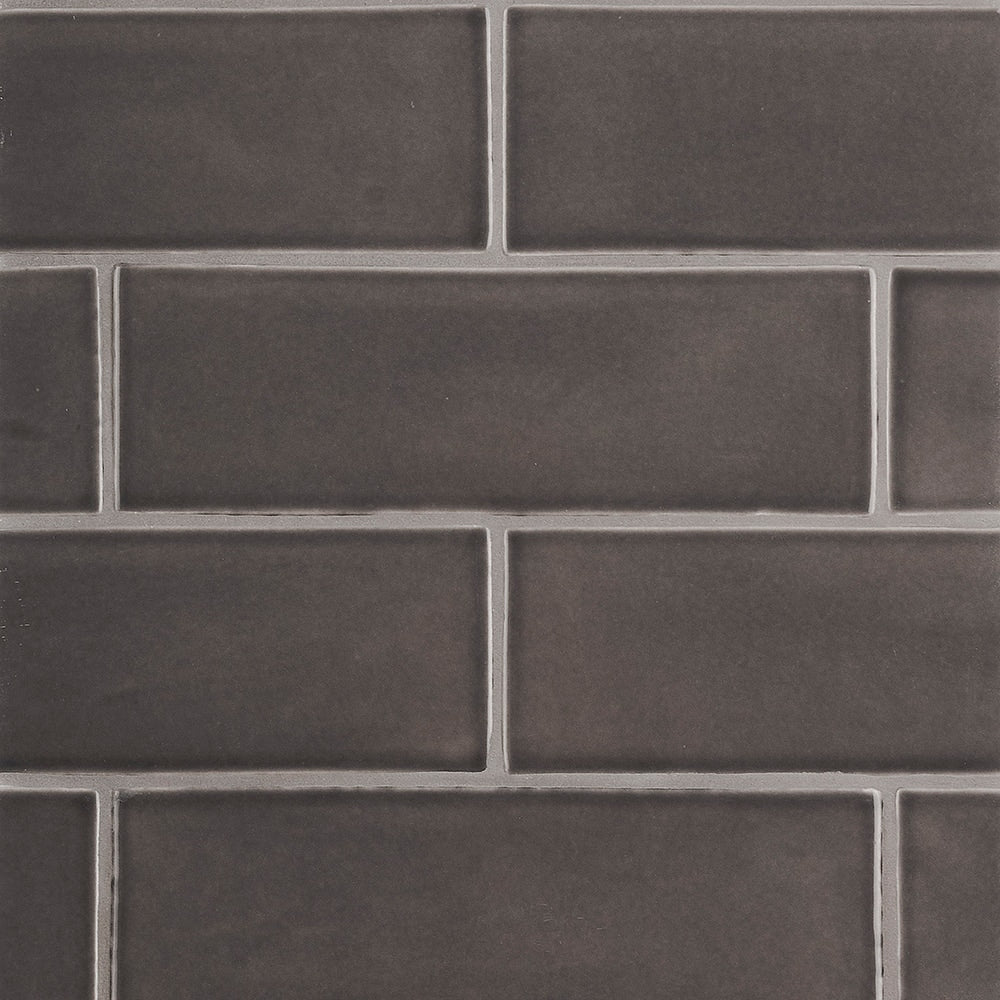 Coffee Glossy Subway Ceramic Tile