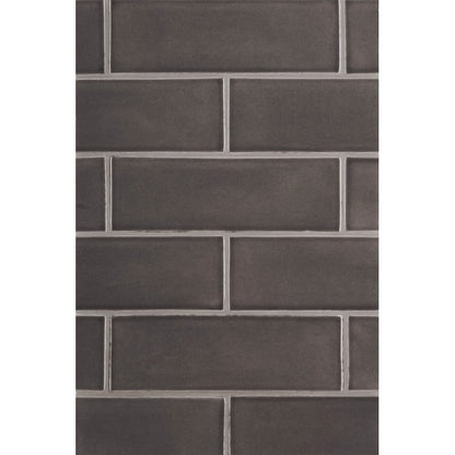 Coffee Glossy Subway Ceramic Tile