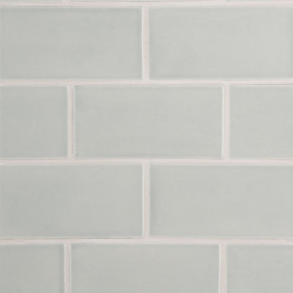 Pebble Glossy Subway Ceramic Tile