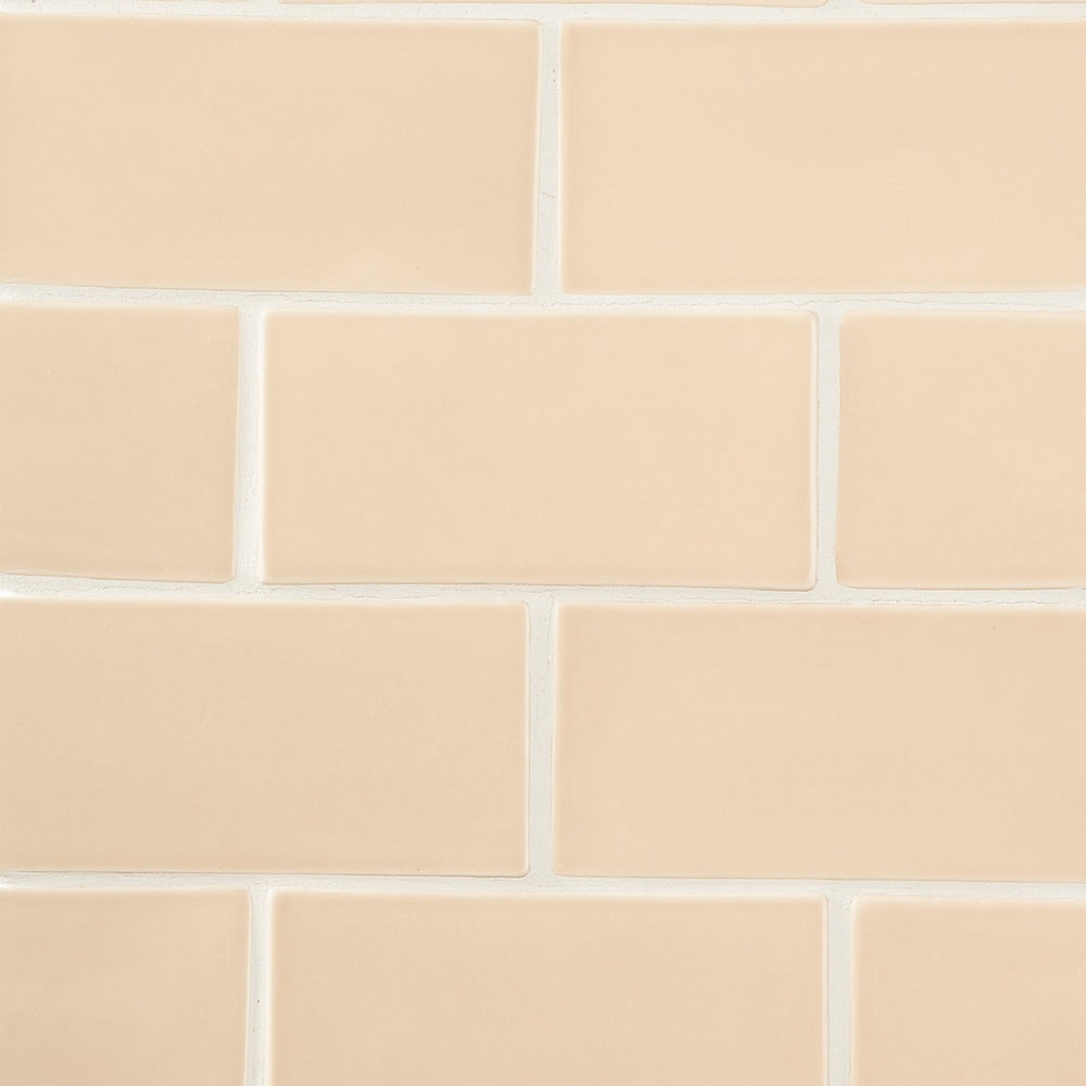 Caramel Glossy Subway Ceramic Tile