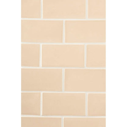 Caramel Glossy Subway Ceramic Tile