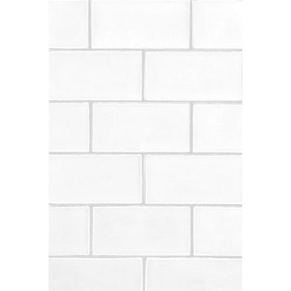Cotton Matte Subway Ceramic Tile